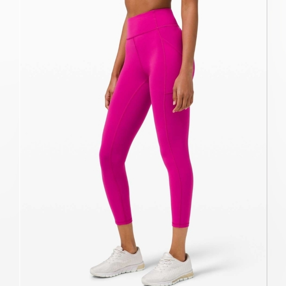 ‼️Lululemon 8 Invigorate High-Rise Tight 25" Side Leg Pockets High Impact